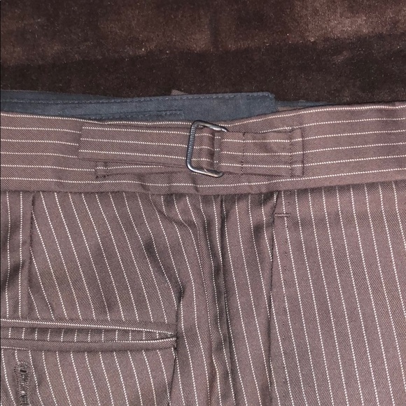 Ralph Lauren Black label Brown Pin stripe suit